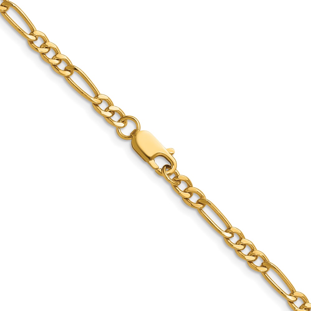 1/20 14K Gold Filled 3.75mm Figaro with Lobster Clasp 20in Chain - 2