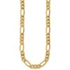 1/20 14K Gold Filled 7.75mm Figaro with Lobster Clasp 20in Chain - 1 1/20 14K Gold Filled 7.75mm Figaro with Lobster Clasp 20in Chain - 1