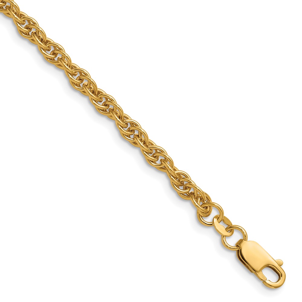 1/20 14K Gold Filled 3.80mm Ropa with Lobster Clasp 24in Chain - 0 1/20 14K Gold Filled 3.80mm Ropa with Lobster Clasp 24in Chain - 0