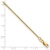 1/20 14K Gold Filled 1.20mm Rnd Venetian Box w/Lobster Clasp Chain - 4