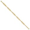 14K Polished Fancy Link Bracelet - 1