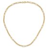 14K Polished Fancy Link Necklace - 3