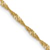 14K 16 inch 1.70mm Singapore with Lobster Clasp Chain - 0