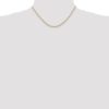 14K 16 inch 1.70mm Singapore with Lobster Clasp Chain - 3