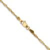 14K 20 inch 1.70mm Singapore with Lobster Clasp Chain - 2