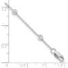 True Origin 14K White Gold 1/2 carat Lab Grown Diamond VS+ F+ Complete 8 Station 9 in Bracelet - 7 True Origin 14K White Gold 1/2 carat Lab Grown Diamond VS+ F+ Complete 8 Station 9 in Bracelet - 7