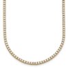 14k 4 1/2 carat Lab Grown Diamond VS/SI+ G+ Complete Round 18 inch Straight Tennis Necklace - 0 14k 4 1/2 carat Lab Grown Diamond VS/SI+ G+ Complete Round 18 inch Straight Tennis Necklace - 0