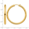 Sterling Silver Gold-plated 3.5mm Tube Earrings - 3