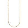 14K Polished Fancy Link 17 inch Necklace - 1