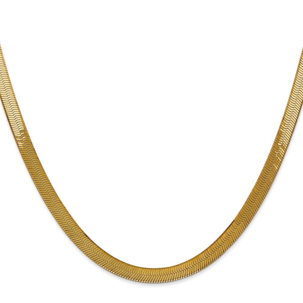 14k 5mm Silky Herringbone Chain - 1 14k 5mm Silky Herringbone Chain - 1